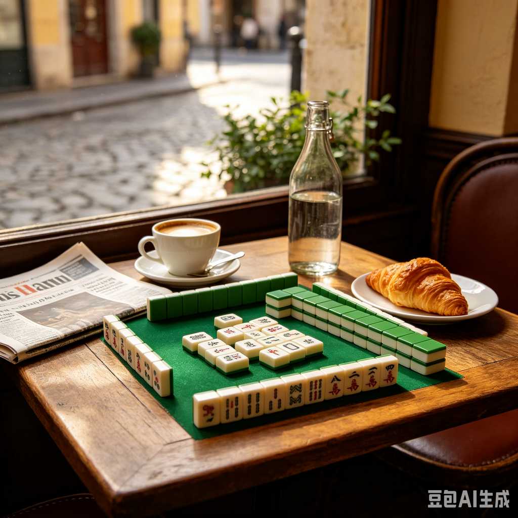 water resistant print mahjong tiles