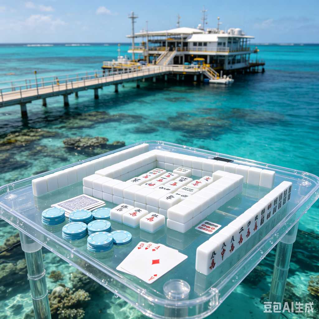 acrylic mahjong set