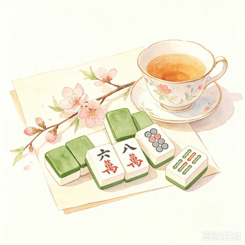 imported chinese mahjong set