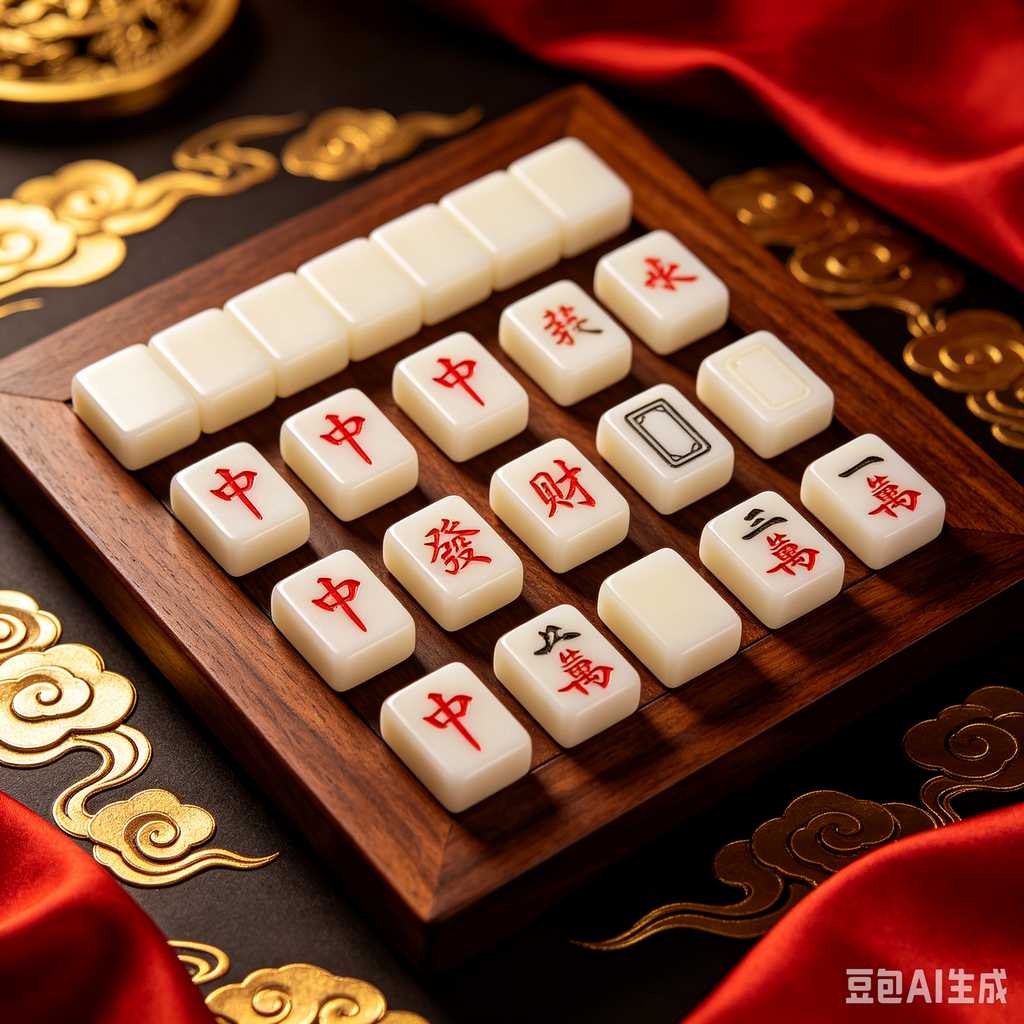 tiny mahjong set for backpack