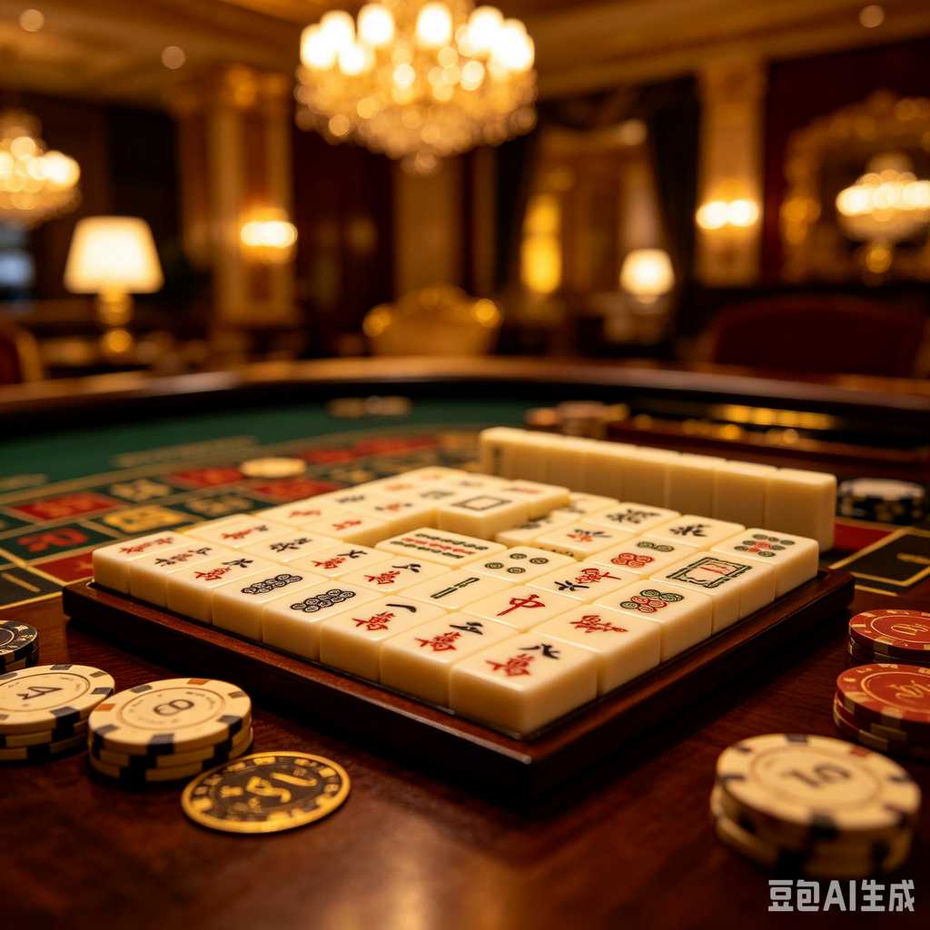 gift box packed mahjong set