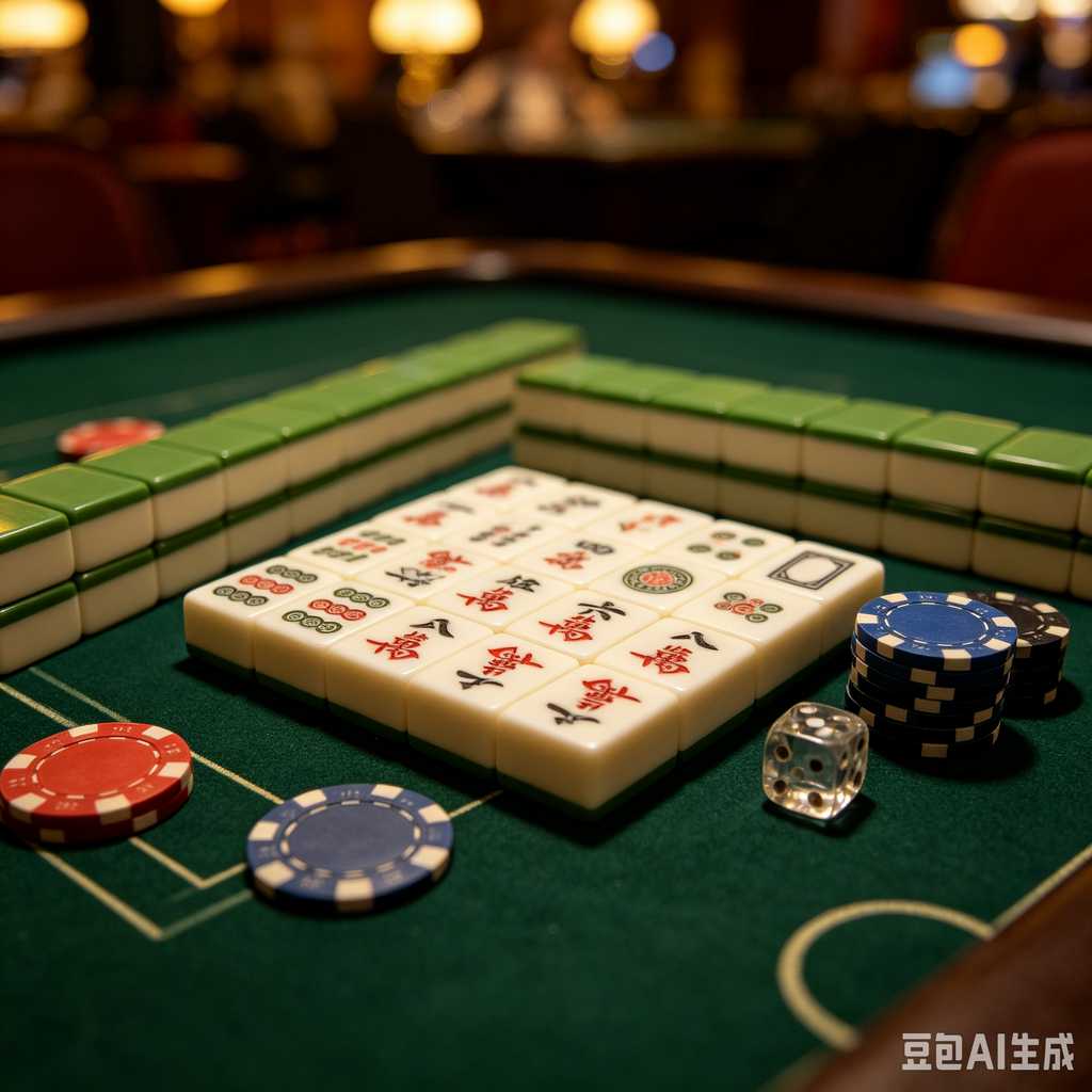luxury carving mahjong tiles